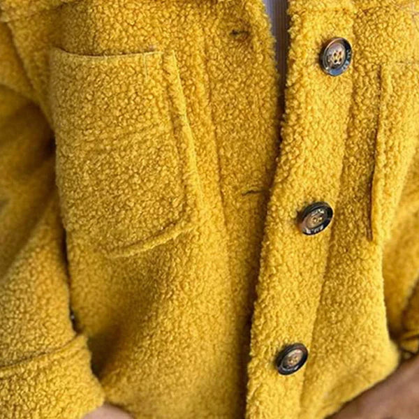 Veste pour femme avec boutons et col