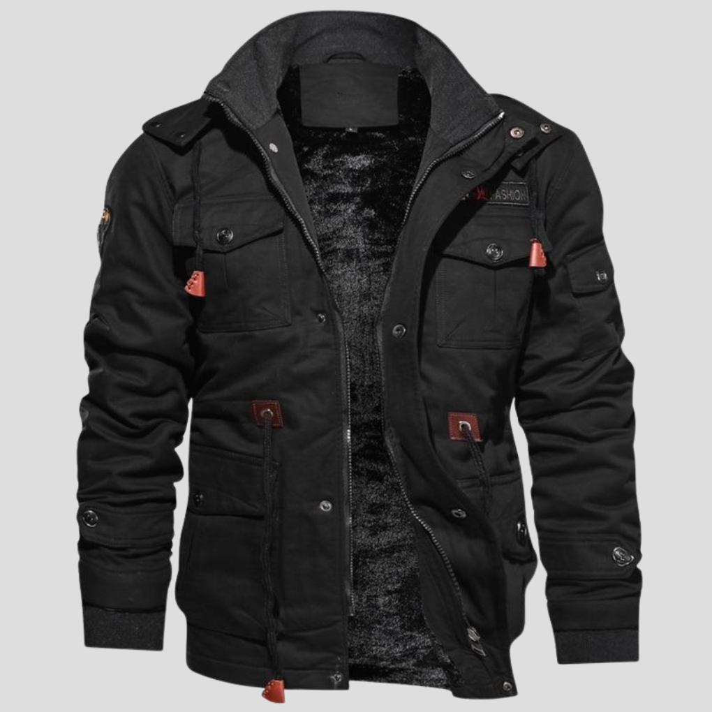 Veste robuste pour homme – couche fiable pour les journées froides et venteuses