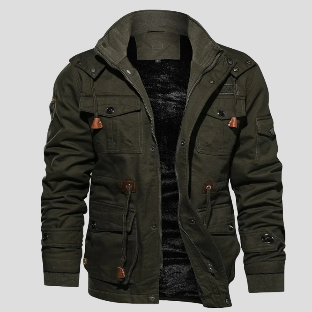 Veste robuste pour homme – couche fiable pour les journées froides et venteuses