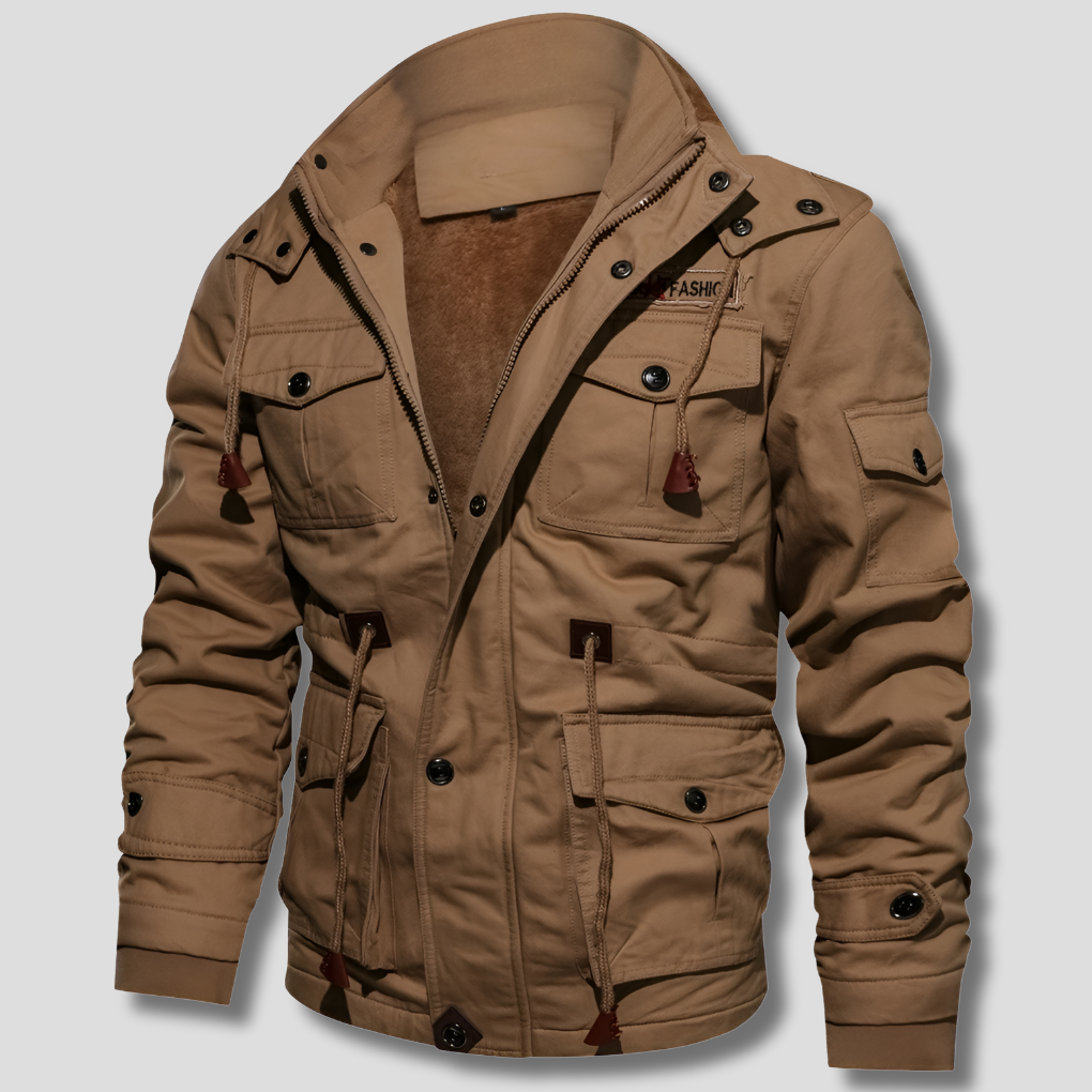 Veste robuste pour homme – couche fiable pour les journées froides et venteuses
