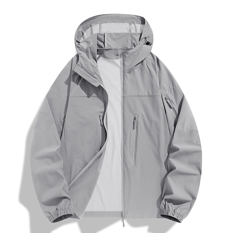 Veste technique imperméable pour homme
