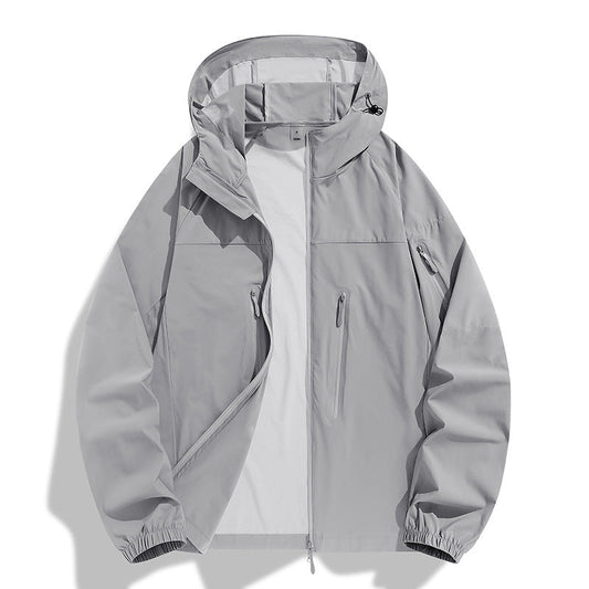 Veste technique imperméable pour homme