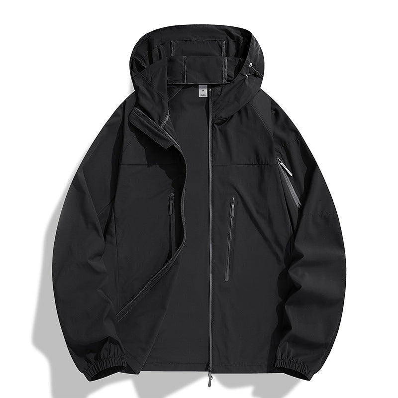 Veste technique imperméable pour homme