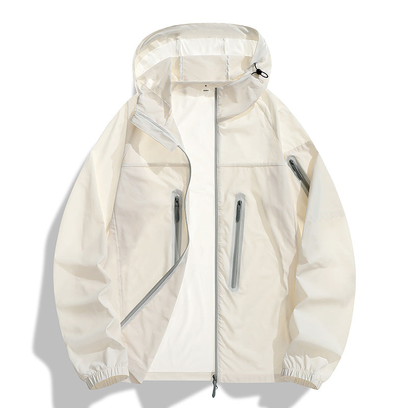 Veste technique imperméable pour homme