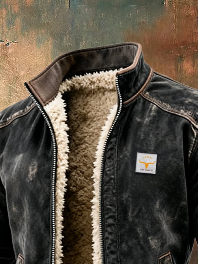 Veste thermique style vintage pour homme