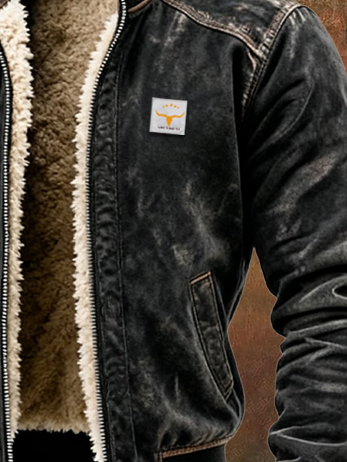 Veste thermique style vintage pour homme