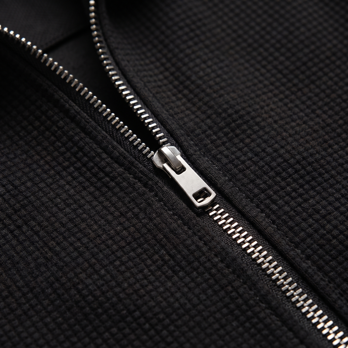Veste zippée texturée