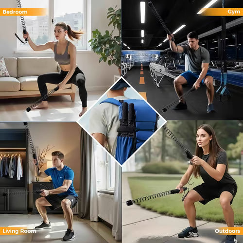 Vetrax Ropes — Compact Full-Body Training Ropes with Ergonomic Handles