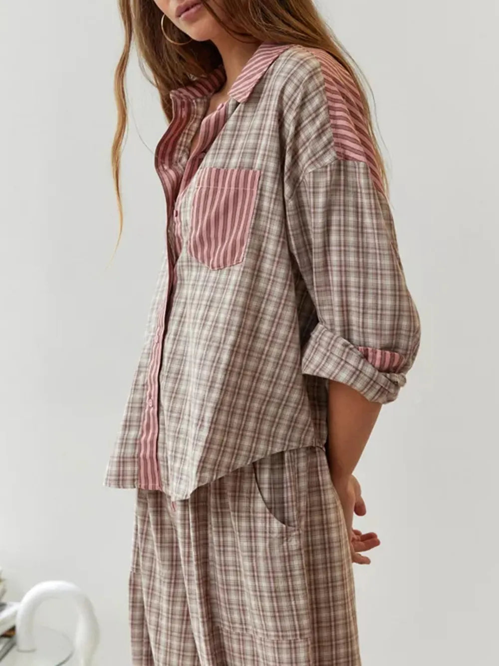 Viktoria - 2-Piece Casual Pajama Set