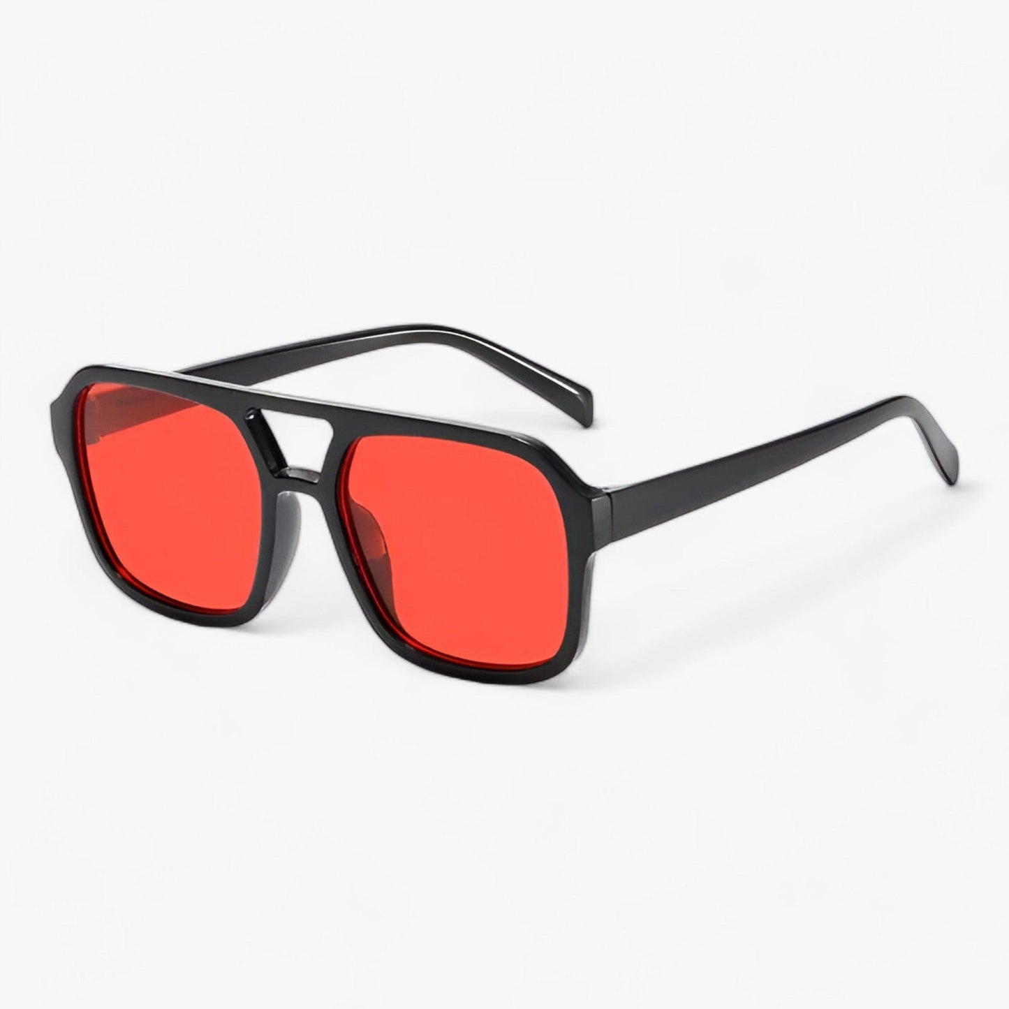 Vintage Square Sunglasses with UV400 Protection