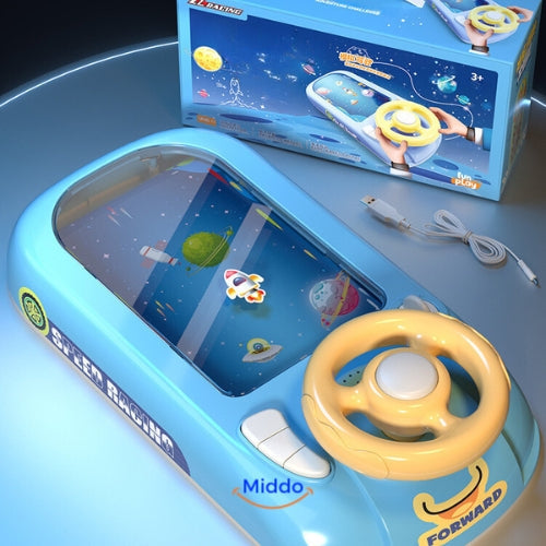 Volant interactif enfant – Aventures de course et d'espace