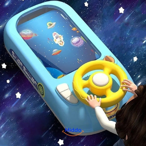 Volant interactif enfant – Aventures de course et d'espace