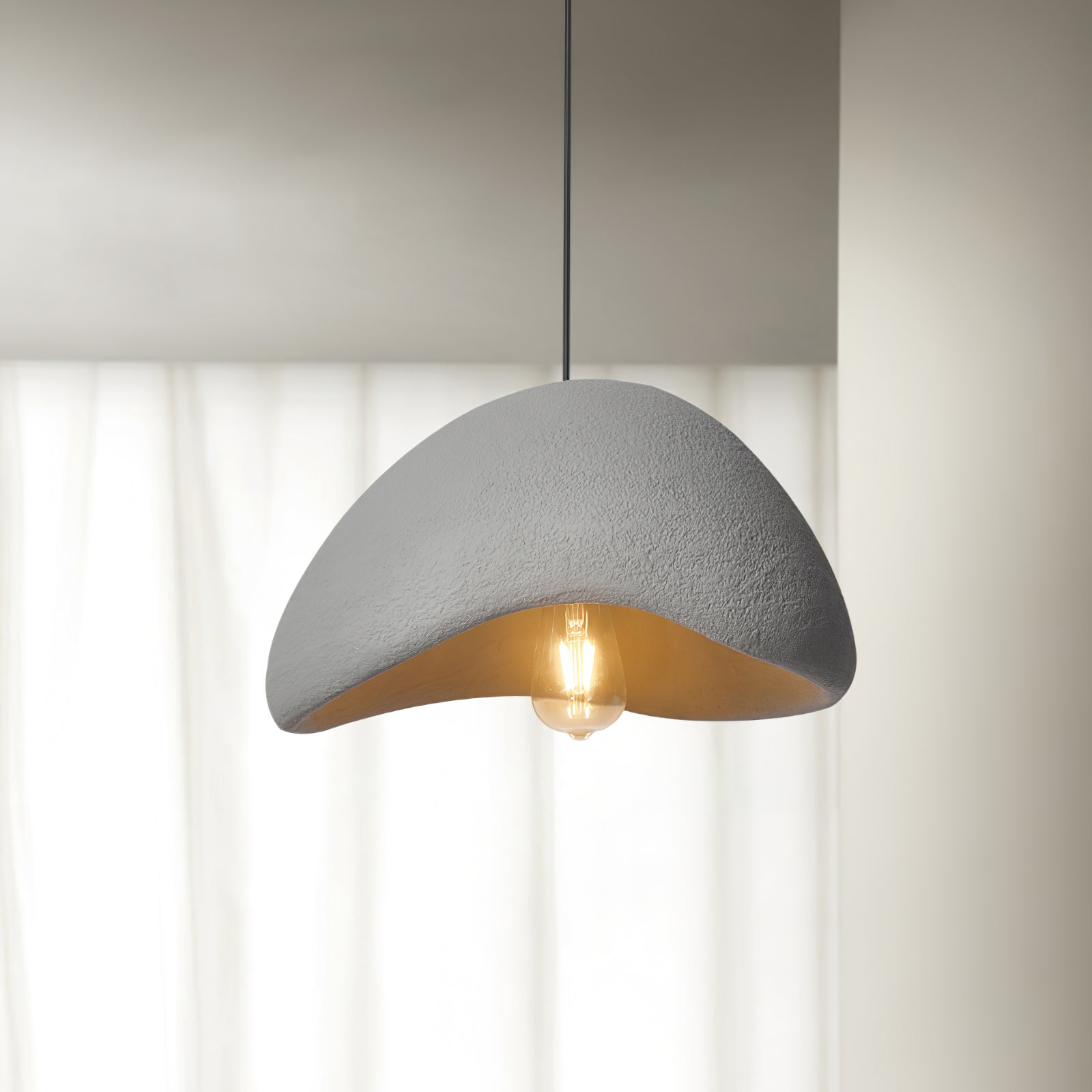 Wabi-Sabi Cocoon Pendant Light, Style A