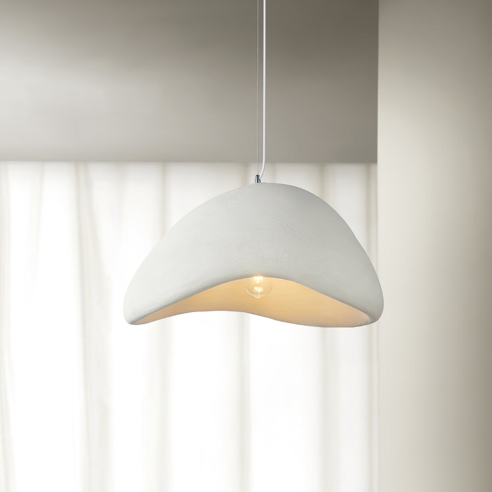 Wabi-Sabi Cocoon Pendant Light, Style A