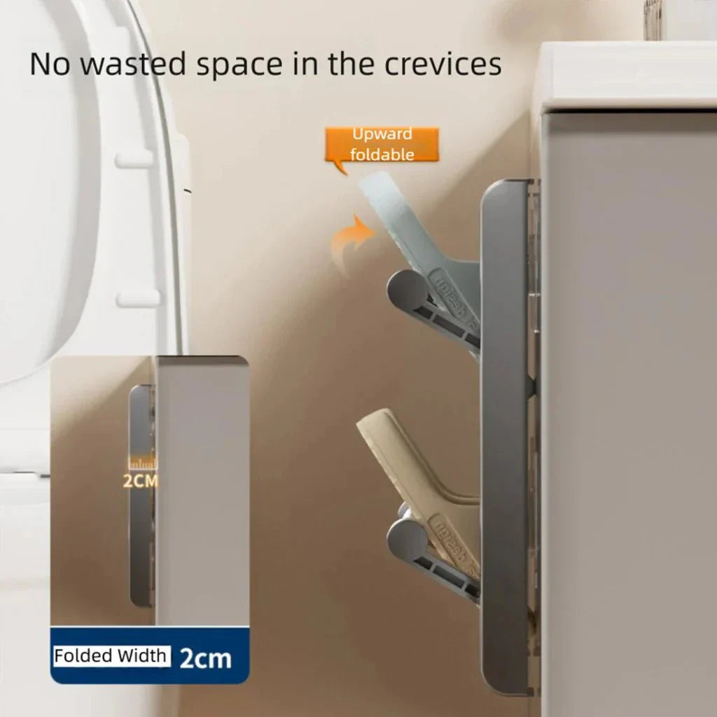 WALL ORGANIZER – Wall-mounted shoe rack with drainage for space-saving storage