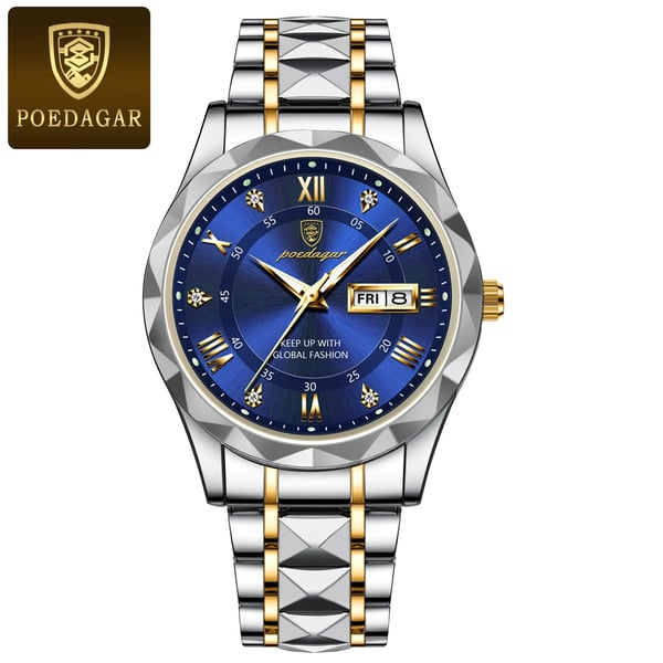 Waterproof Luxury Men's Watch from Top Brand with Luminous Function
