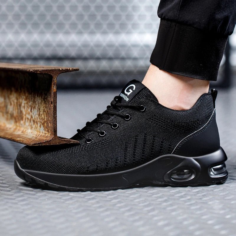 WERKTRITT – Indestructible Safety Shoes with Steel Toe Cap for Men