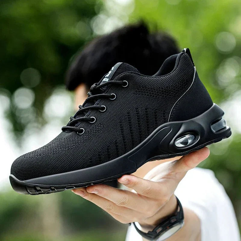 WERKTRITT – Indestructible Safety Shoes with Steel Toe Cap for Men