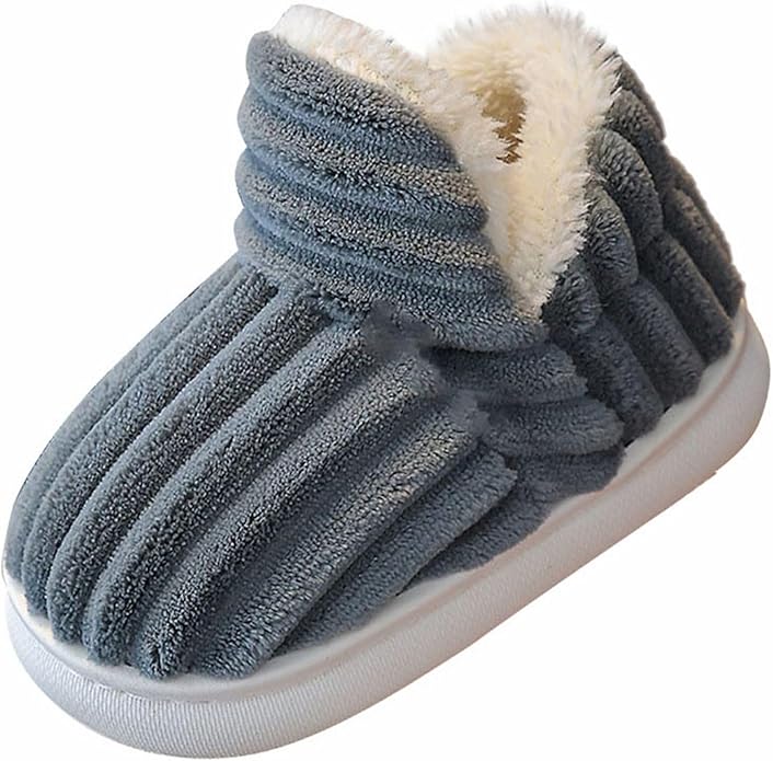 Winter Slippers for Kids - Warm Lined Indoor Slippers