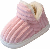 Zapatillas de invierno para niños - Zapatillas de interior forradas y cálidas