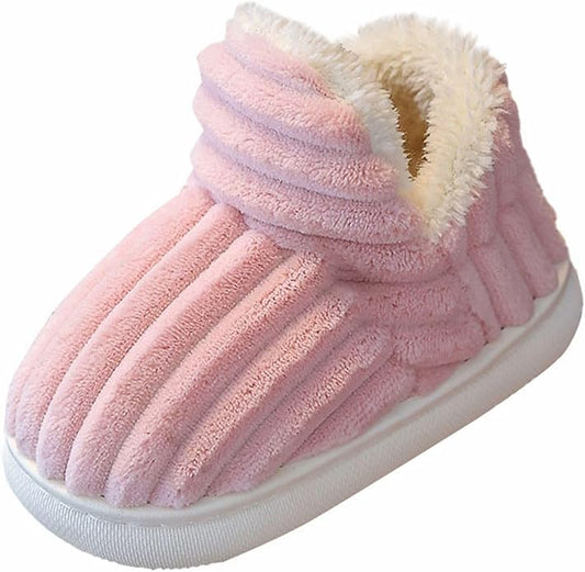 Winter Slippers for Kids - Warm Lined Indoor Slippers
