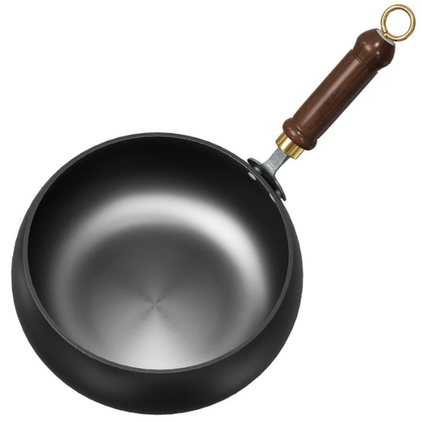 Wok en fonte - Revêtement antiadhésif sans revêtement toxique