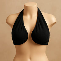 Soutien-gorge dos nu sans bretelles en tissu éponge pour poitrines généreuses