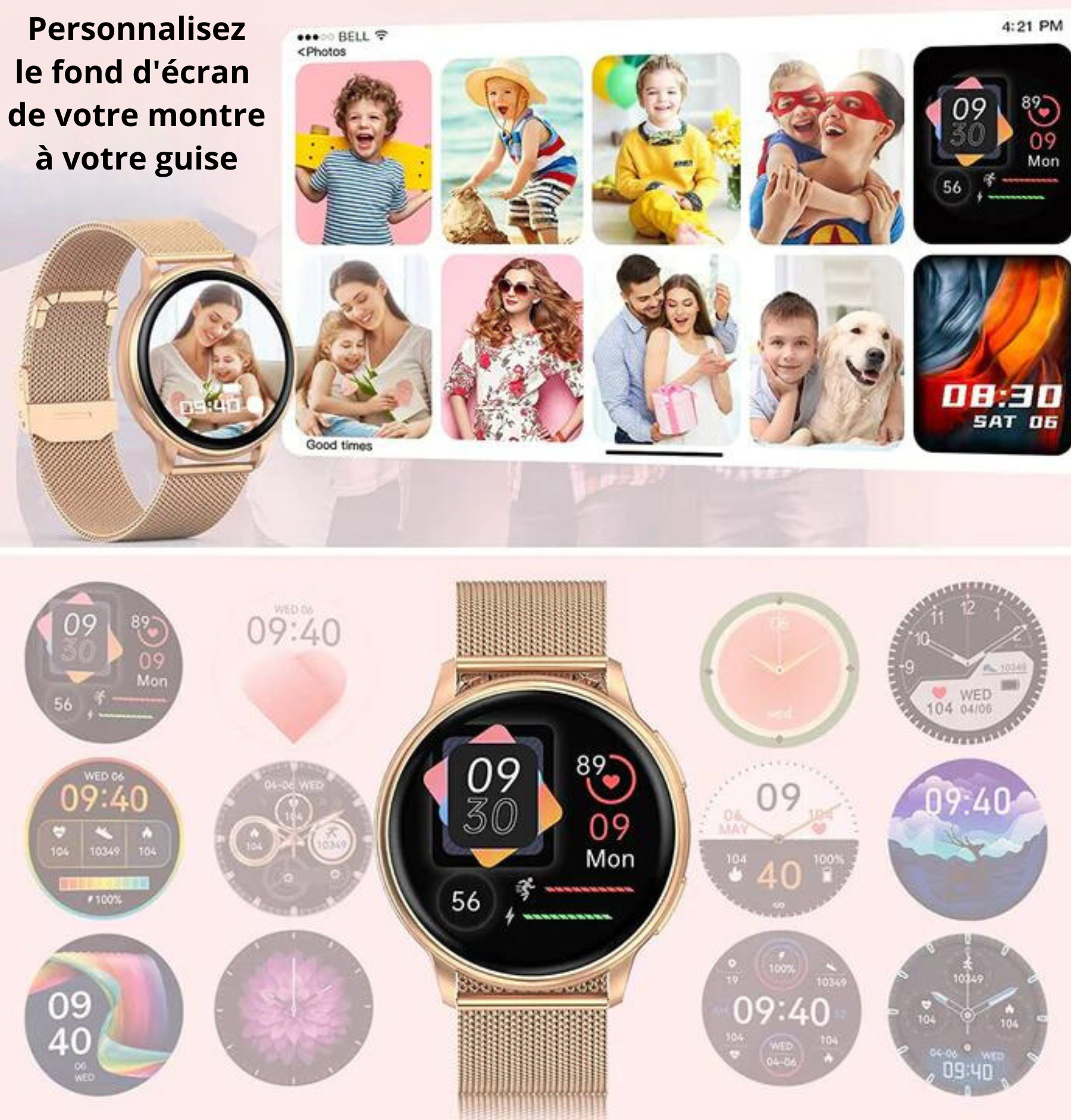 Women's Connected Watch | Elegance and Performance
