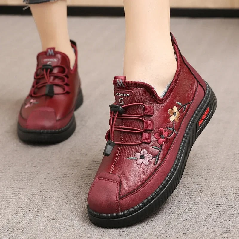 Women's Floral Print Shoes