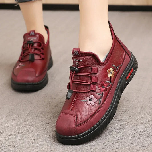 Women's Floral Print Shoes
