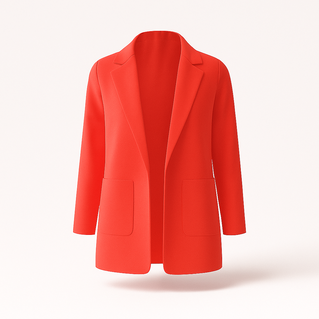 Women's Long Khaki Autumn Blazer MODA