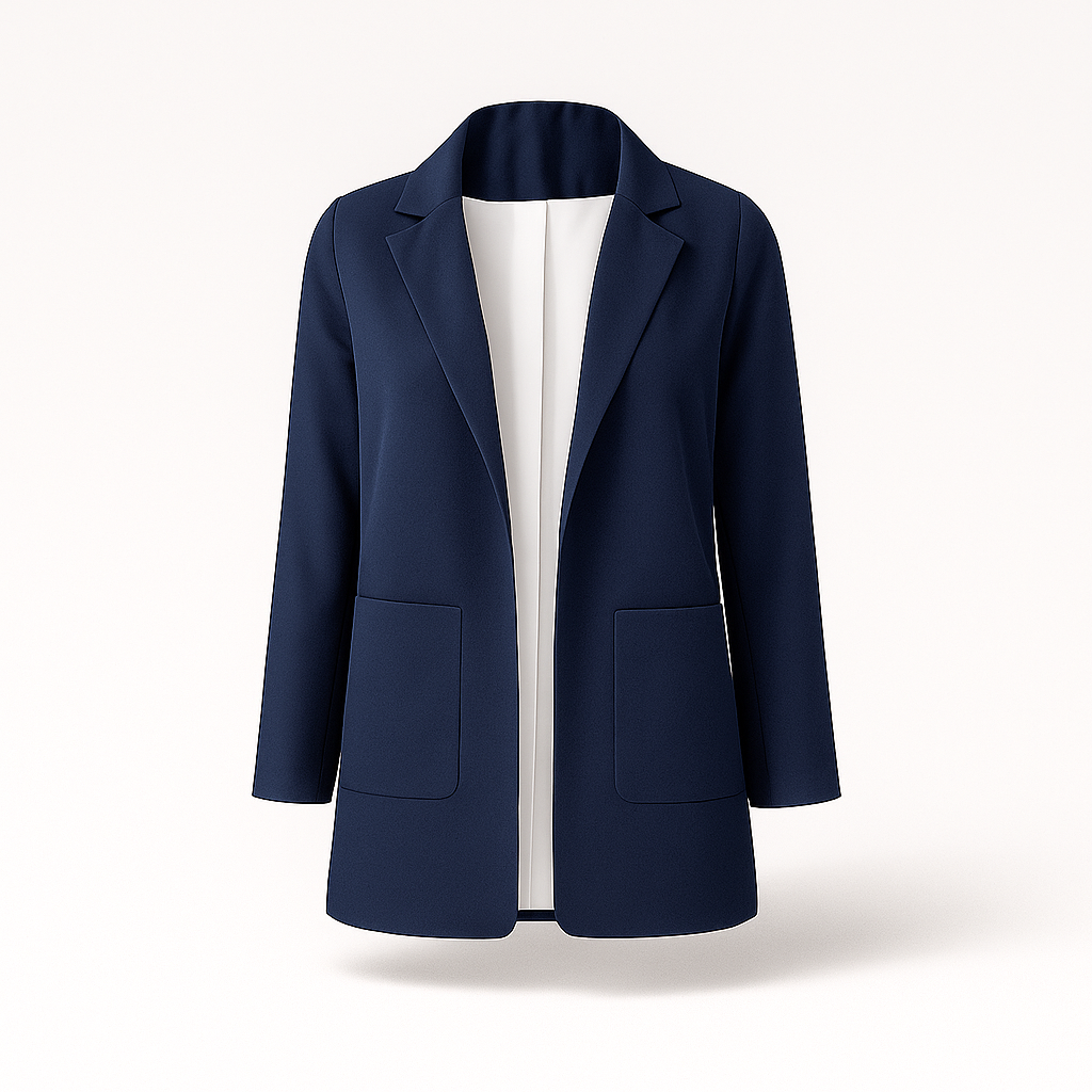 Women's Long Khaki Autumn Blazer MODA
