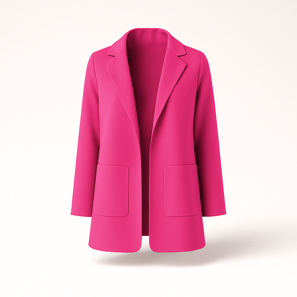 Women's Long Khaki Autumn Blazer MODA