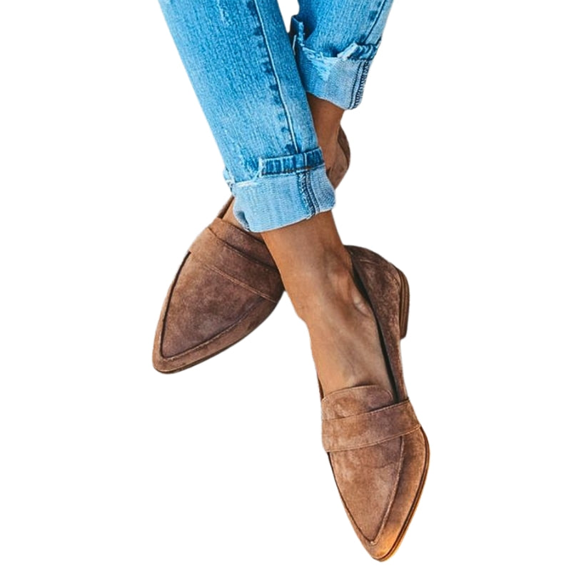 Women's Suede Loafers