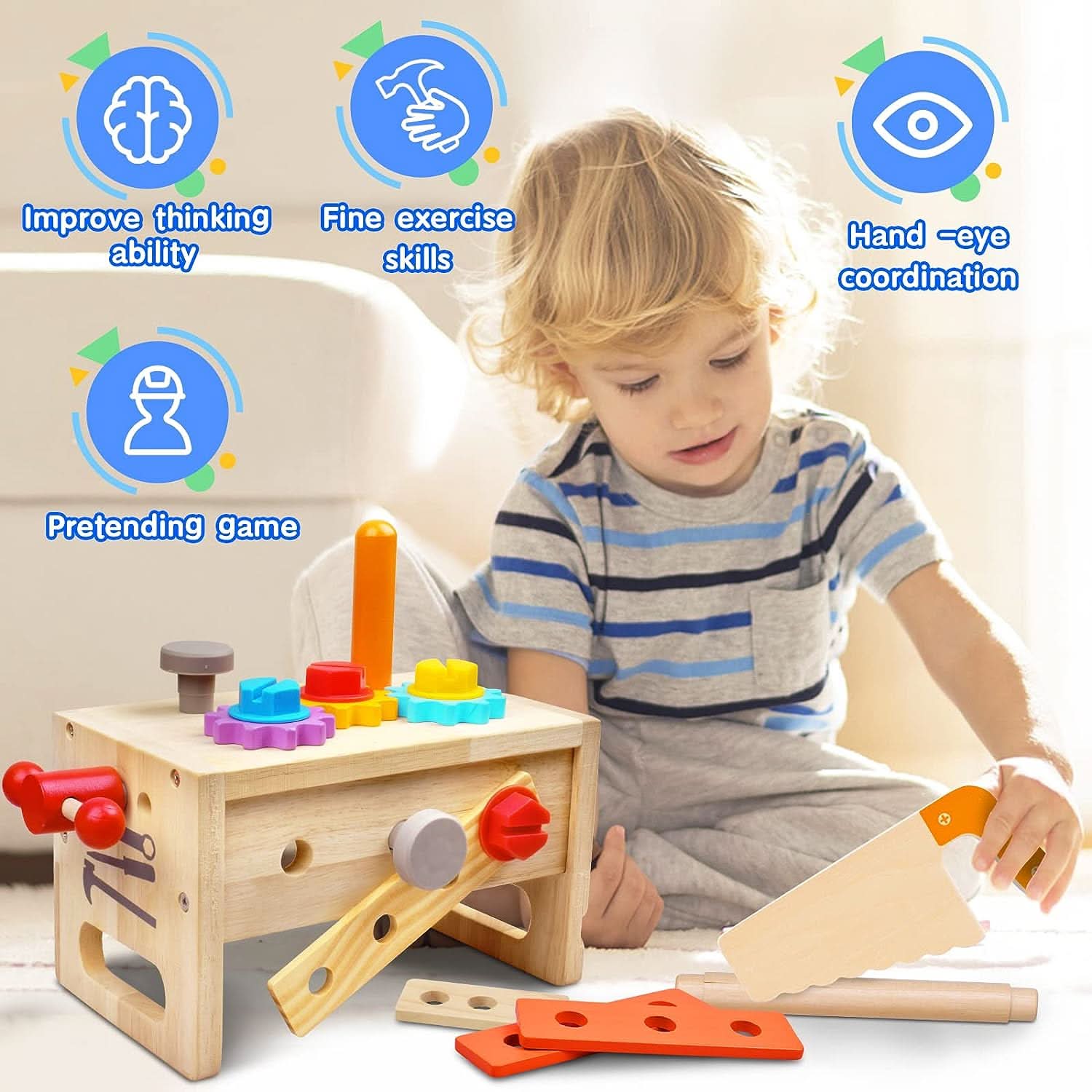 WOODCRAFT – Kids Toolbox for Creative Building & Exploration