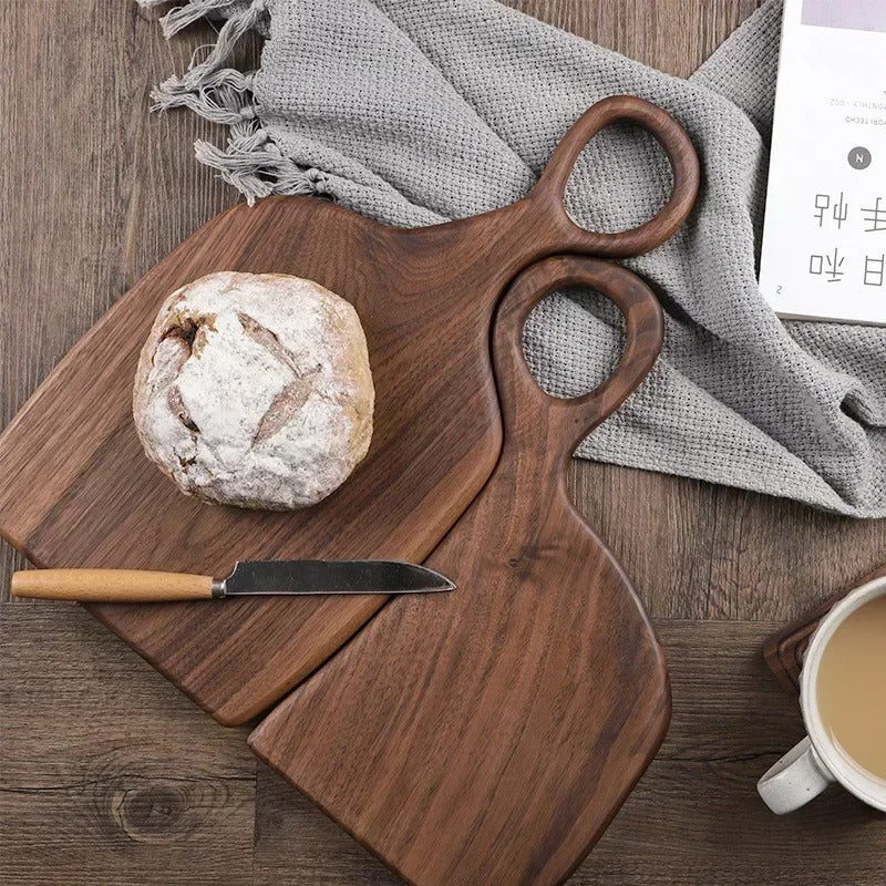 Wooden Cutting Boards Made of Walnut Ideal for Cutting and Serving