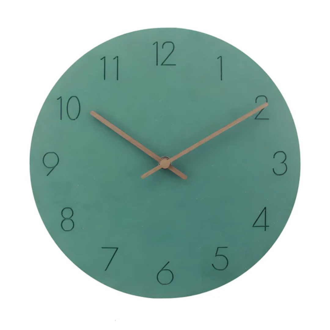 Wooden Wall Clock with Minimalist Style and Elegance