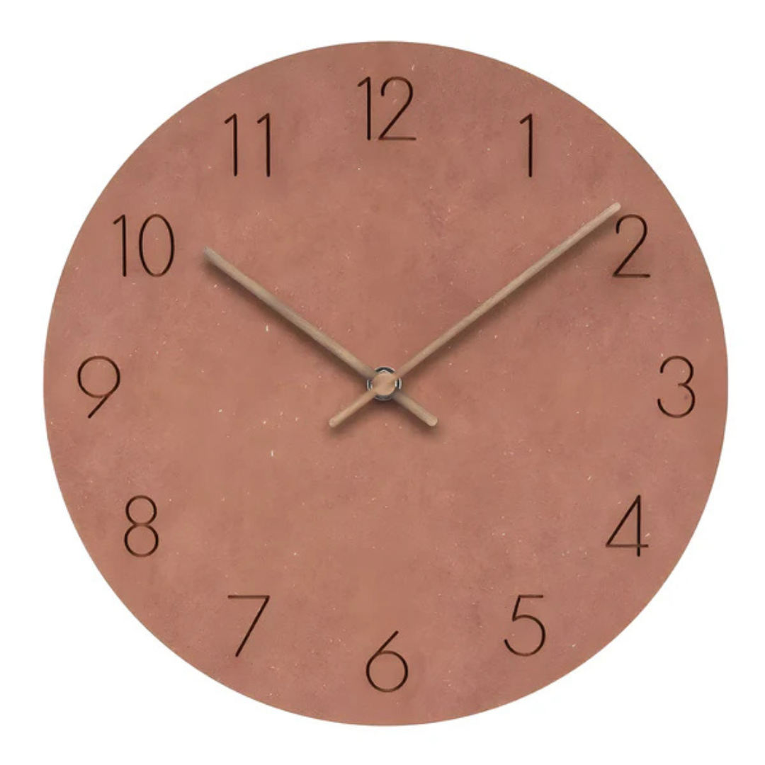 Wooden Wall Clock with Minimalist Style and Elegance