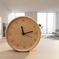 WOODMORN – Elegantný budík z bukového dreva pre štýlový domov
