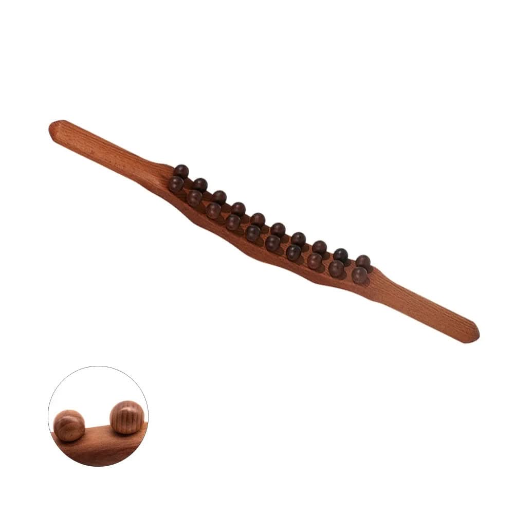 WOOLEASE – Gua Sha Massage Stick made of Natural Wood