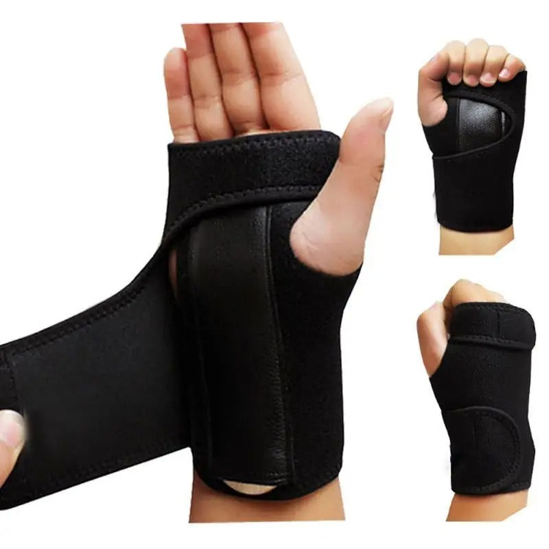 Wrist Support with Splint and Adjustable Fit
