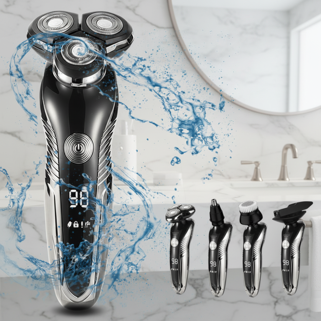 Z-SERIES SHAVER – Electric, waterproof & skin-friendly for wet and dry shaving