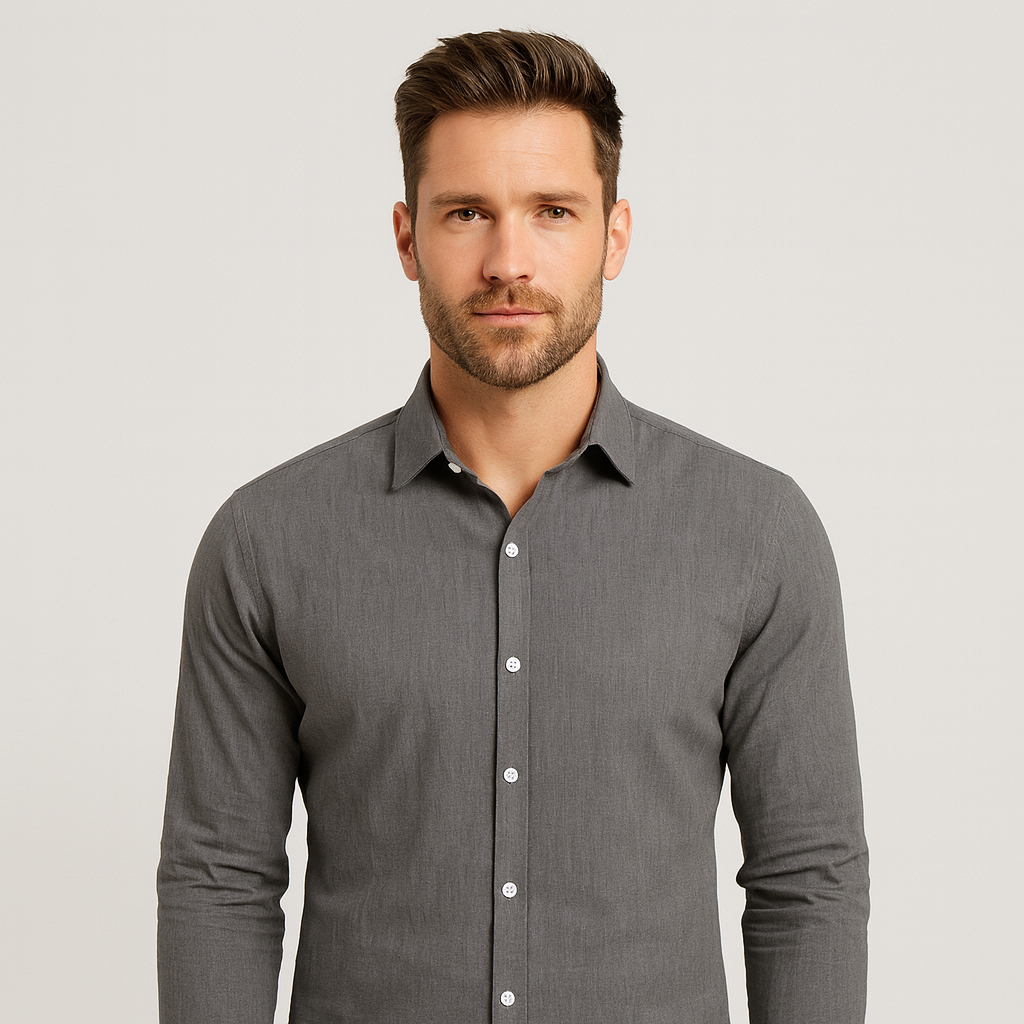 Zander | Lightweight, breathable & stylish linen shirt for men