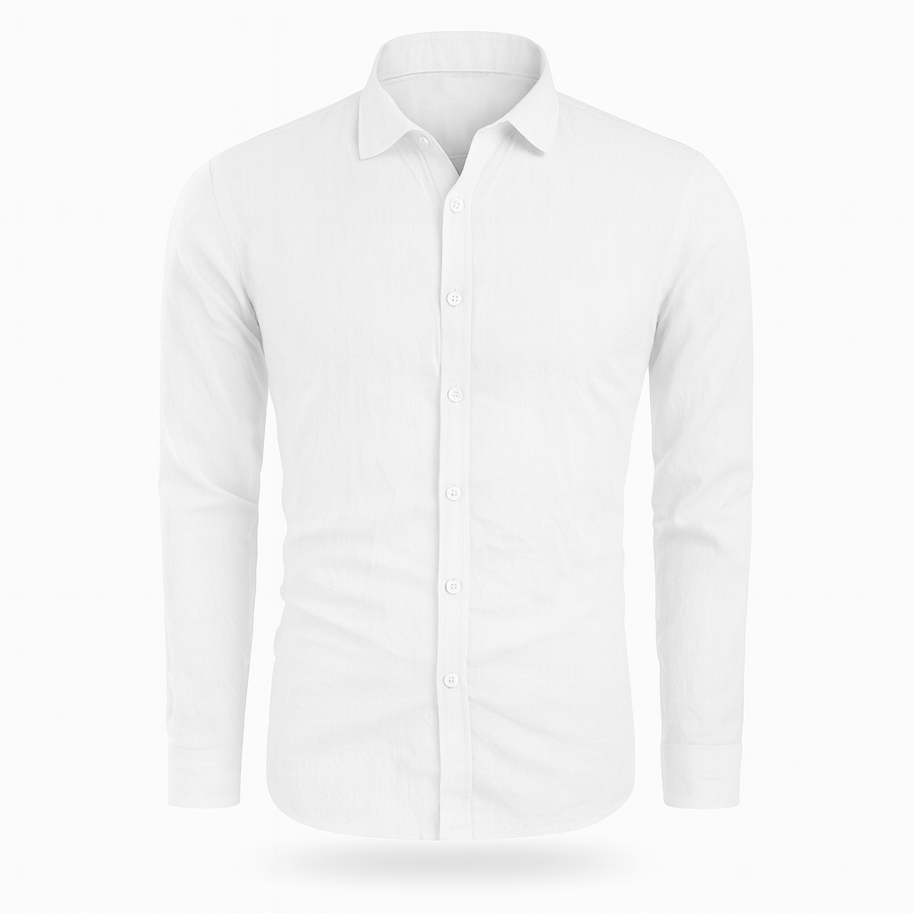 Zander | Lightweight, breathable & stylish linen shirt for men