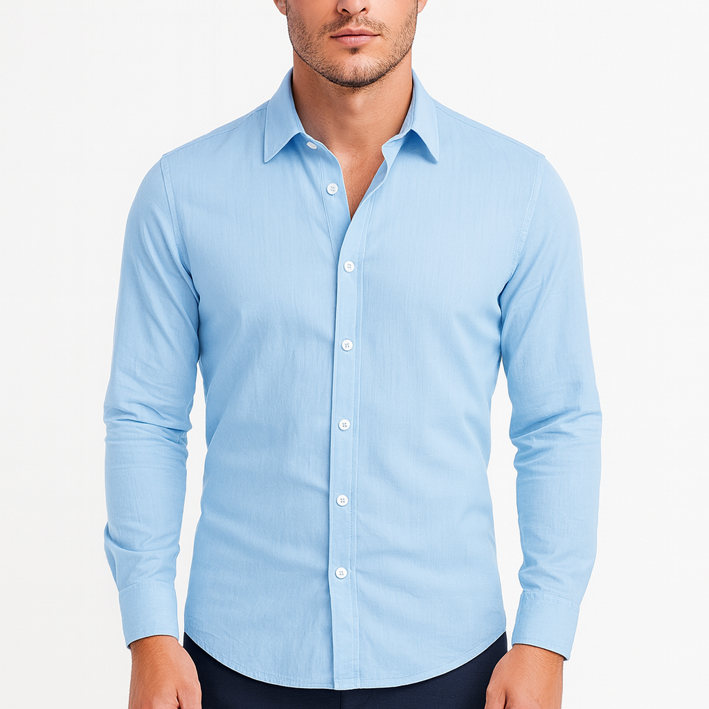 Zander | Lightweight, breathable & stylish linen shirt for men
